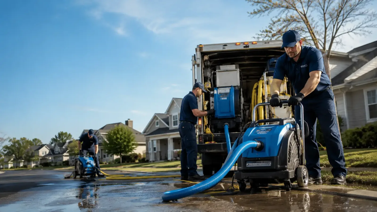 Flood Damage Cleanup in Glidden, TX